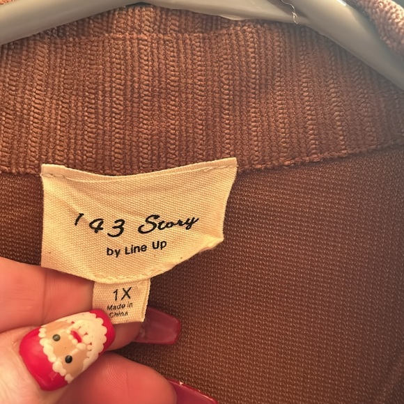 NEW|No Tags|Never Worn|Western print Shacket| New-No Tags| 1X| - Picture 3 of 7